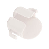 Self Adhesive Wall Mount Cell Phone Holder Wall Mount Phone Charging Holder for Home Office Bedroom White