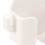 Self Adhesive Wall Mount Cell Phone Holder Wall Mount Phone Charging Holder for Home Office Bedroom White