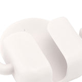 Self Adhesive Wall Mount Cell Phone Holder Wall Mount Phone Charging Holder for Home Office Bedroom White - Extra Image