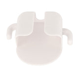 Self Adhesive Wall Mount Cell Phone Holder Wall Mount Phone Charging Holder for Home Office Bedroom White