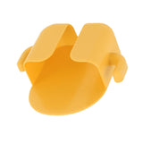 Self Adhesive Wall Mount Cell Phone Holder Wall Mount Phone Charging Holder for Home Office Bedroom Yellow - Extra Image
