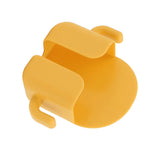 Self Adhesive Wall Mount Cell Phone Holder Wall Mount Phone Charging Holder for Home Office Bedroom Yellow - Extra Image