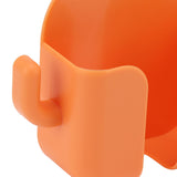Self Adhesive Wall Mount Cell Phone Holder Wall Mount Phone Charging Holder for Home Office Bedroom Orange - Extra Image