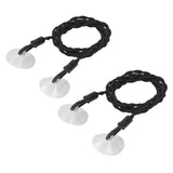 2Pcs Travel Clothesline Portable Retractable Punch Free with Sunction Cups Camping Accessories