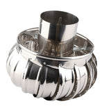 Roof Ventilator Automatic Silent Stainless Steel Pipefit Roof Ventilating Fan Wind Turbines Air Vent Attic Ventilator - 45-Degree Angle