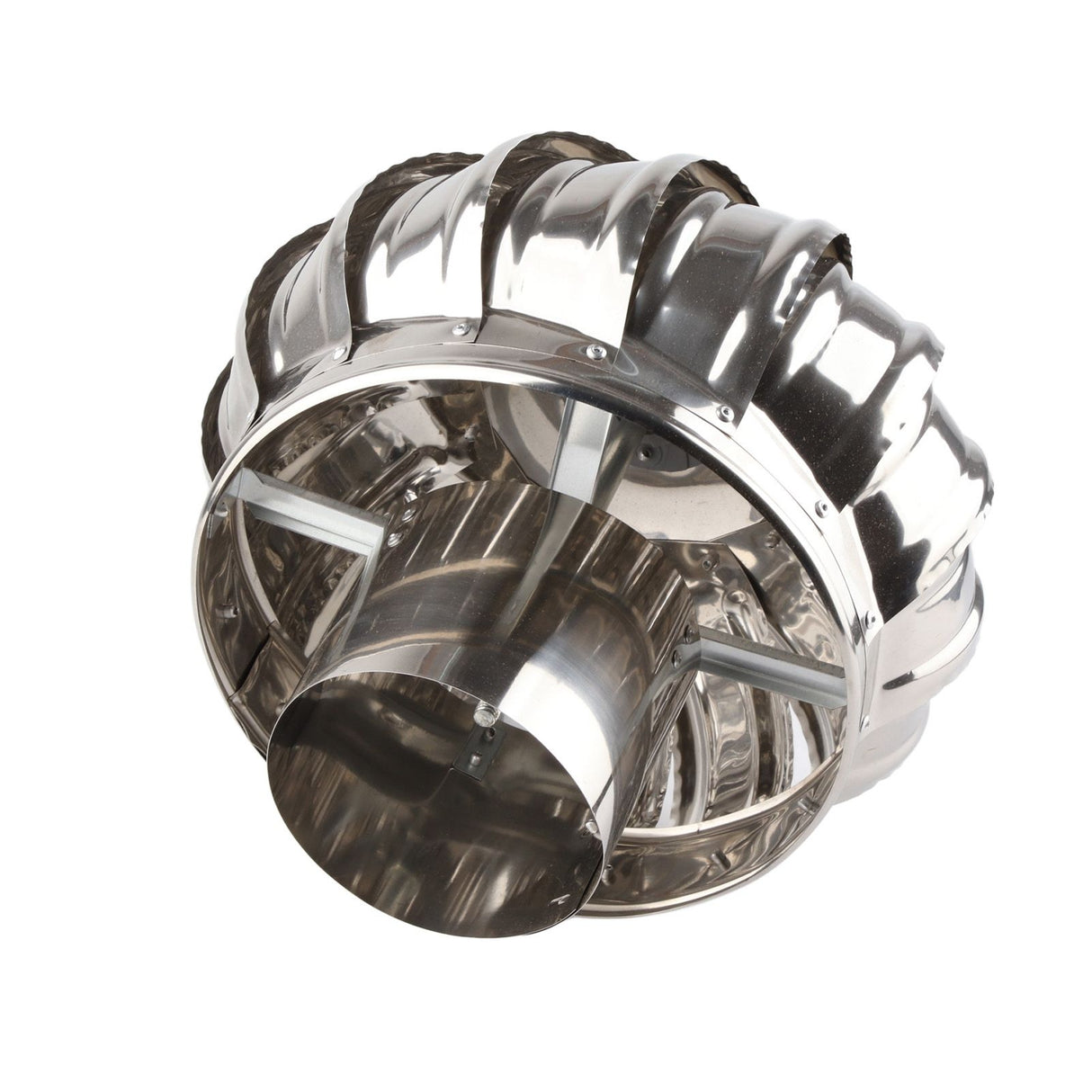 Roof Ventilator Automatic Silent Stainless Steel Pipefit Roof Ventilating Fan Wind Turbines Air Vent Attic Ventilator