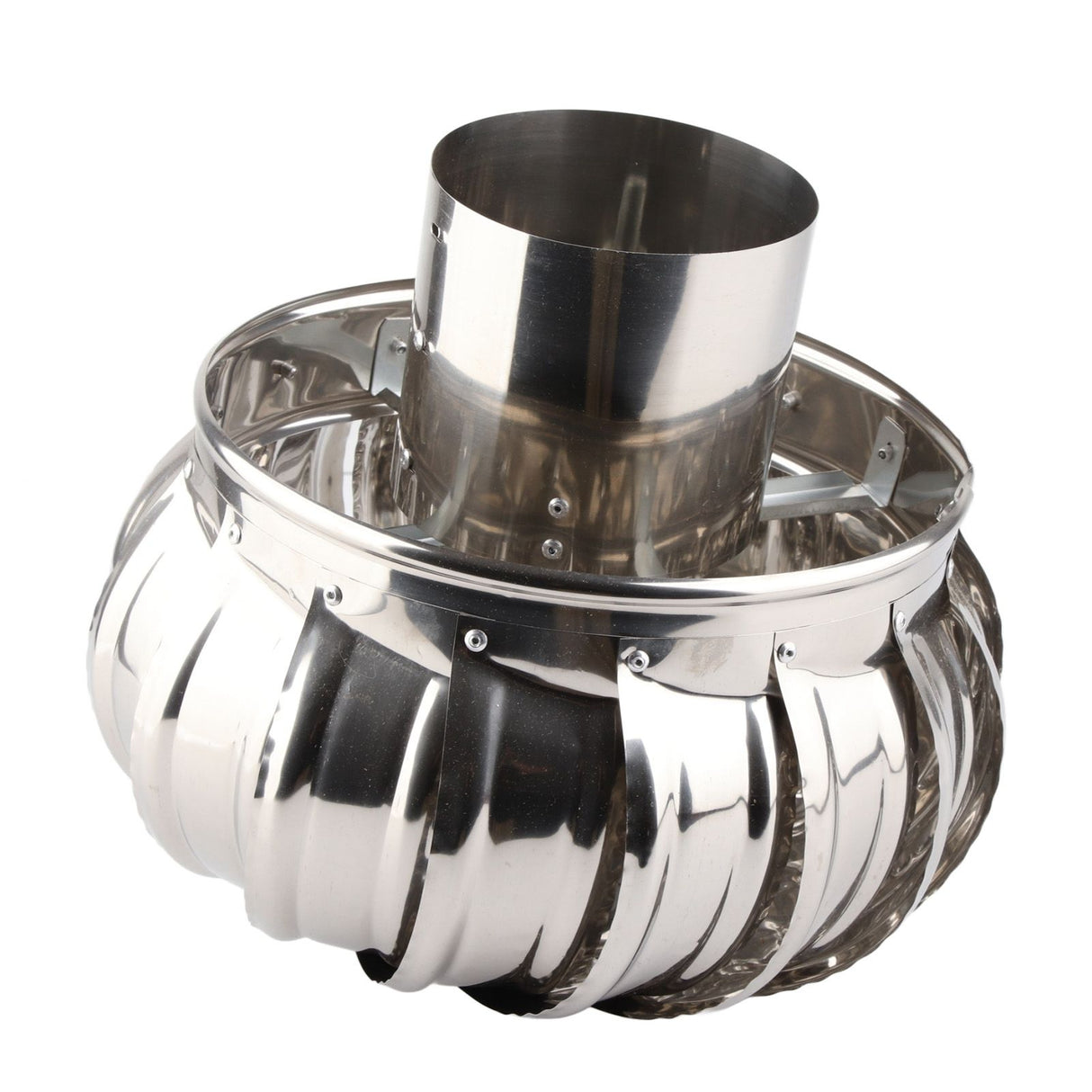 Roof Ventilator Automatic Silent Stainless Steel Pipefit Roof Ventilating Fan Wind Turbines Air Vent Attic Ventilator