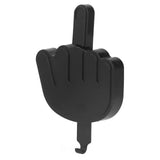 Funny Key Hanger Self Adhesive Special Shape Key Hanger Key Wall Hanger for Home Office Decoration Finger - 45-Degree Angle