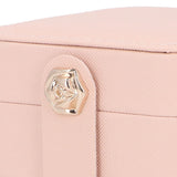 Jewelry Box Pink Portable Multi Layer PU Leather Jewelry Travel Case for Home Ring Earrings Necklace - Extra Image