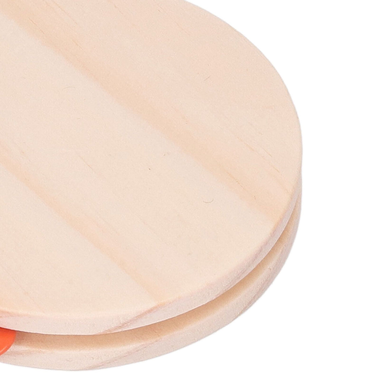 10 Hooks Mini Loom Machine Household Small Weaving Loom Machine with 6.5cm Wooden Board for Hand Craft DIY Weaving Orange Triangle