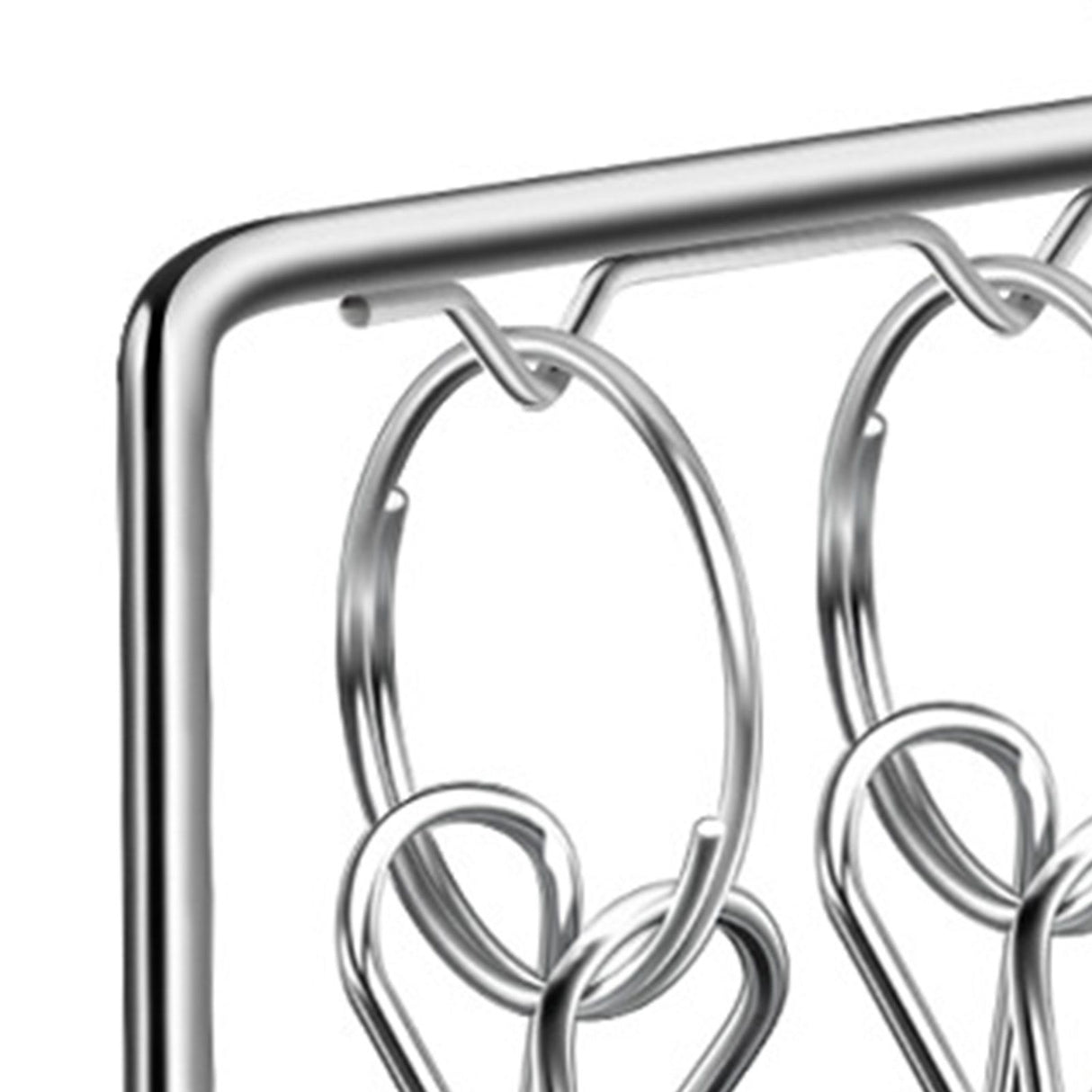 Stainless Steel Sock Drying Rack for Towels Cloth Diapers Bras Baby Clothes Underwear Hat Gloves 2 Layer 20 Clip