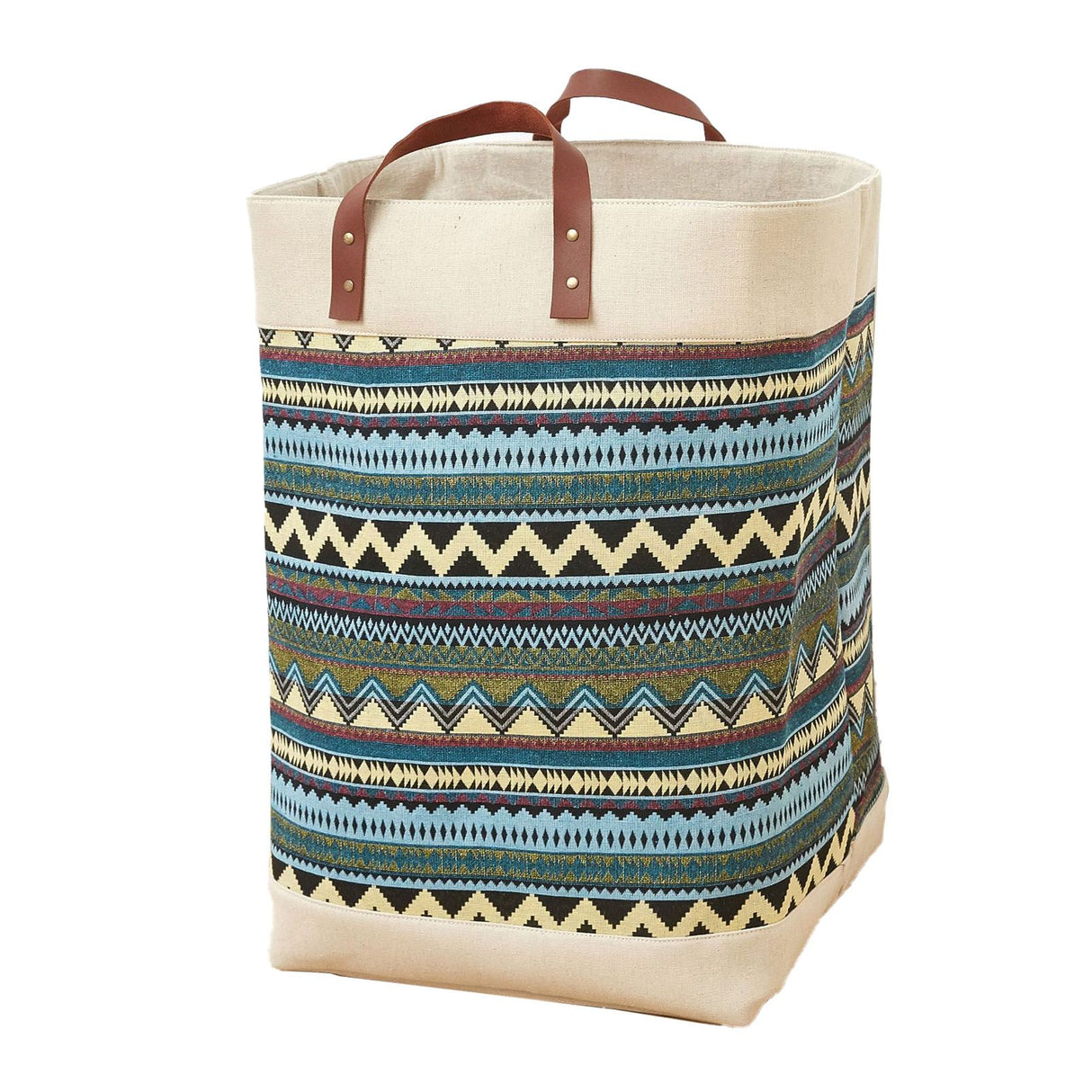 Laundry Basket Grocery Bag Jute Large Capacity Dirty Clothes Storage Basket Bucket for Home Colorful
