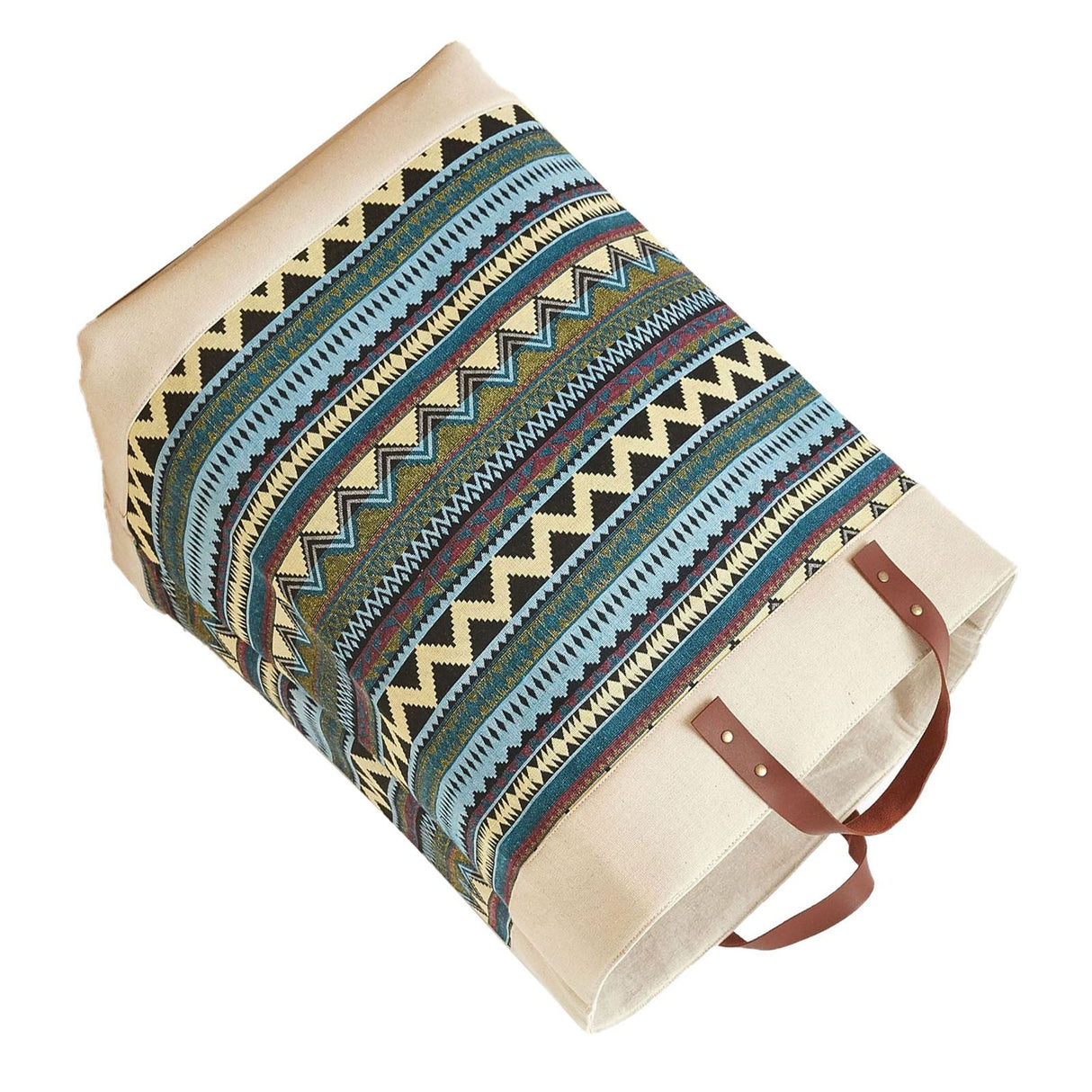 Laundry Basket Grocery Bag Jute Large Capacity Dirty Clothes Storage Basket Bucket for Home Colorful