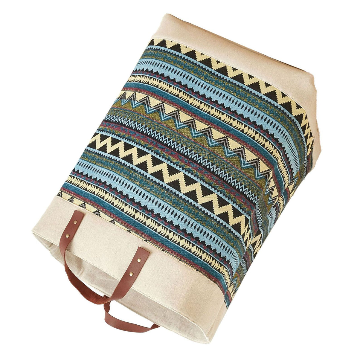Laundry Basket Grocery Bag Jute Large Capacity Dirty Clothes Storage Basket Bucket for Home Colorful