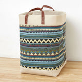 Laundry Basket Grocery Bag Jute Large Capacity Dirty Clothes Storage Basket Bucket for Home Colorful