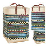 Laundry Basket Grocery Bag Jute Large Capacity Dirty Clothes Storage Basket Bucket for Home Colorful