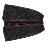 Wheelchair Blanket Warmer Polyester Fiber Soft Warm Reusable Windproof Wheelchair Warmer for Old People - Close-Up Angle