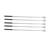 5Pcs Extendable Back Massager Stainless Steel Telescopic Portable Retractable Rear Back Scratcher