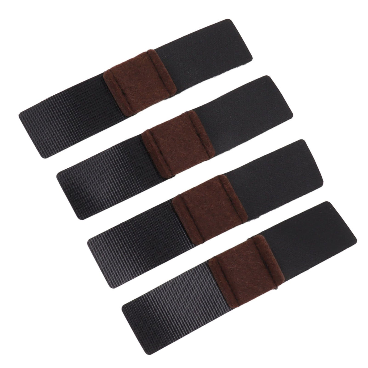 Arched Felt Furniture Pads with Hook Loop Fasteners Sled Base Floor Saver Arched Chair Felt Footpad Mats
