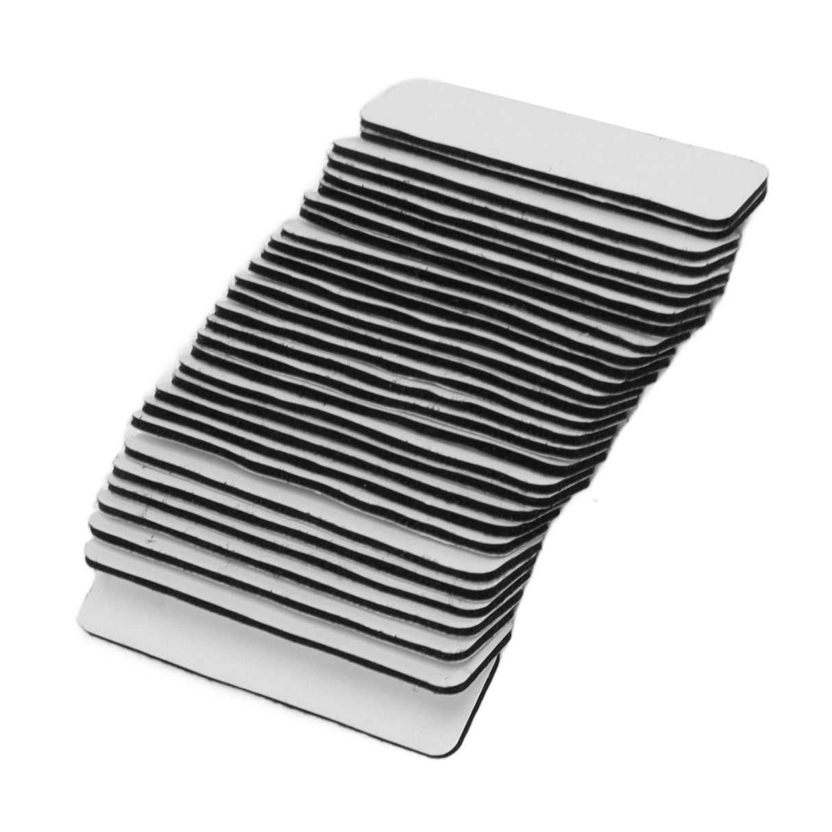 30PCS Hook and Loop Strips Double Side Hot Melt Adhesive Mounting Tape for Home School Use
