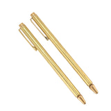 2Pcs Stainless Steel Pickup Pen Telescopic Extendable Hand Pointer with Pocket Clip