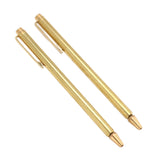 2Pcs Stainless Steel Pickup Pen Telescopic Extendable Hand Pointer with Pocket Clip - 45-Degree Angle