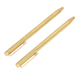 2Pcs Stainless Steel Pickup Pen Telescopic Extendable Hand Pointer with Pocket Clip - Close-Up Angle