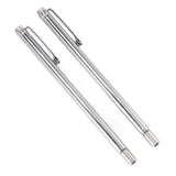 2PCS Telescopic Test Rod with Pen Clip Stainless Steel Detection Stick for Picking Metal Parts