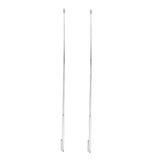 2PCS Telescopic Test Rod with Pen Clip Stainless Steel Detection Stick for Picking Metal Parts - Extra Image