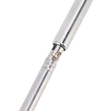 2PCS Telescopic Test Rod with Pen Clip Stainless Steel Detection Stick for Picking Metal Parts