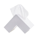 Nordic Style Plastic Tissue Box Holder Personality Simplicity Tissue Storage Box for Restaurant Living Room Desktop White