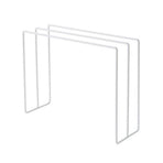 Kitchen Countertop Dishcloth Drying Rack Iron Dishcloth Towel Holder Free Standing Dish Rag Storage Hanger White