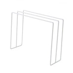 Kitchen Countertop Dishcloth Drying Rack Iron Dishcloth Towel Holder Free Standing Dish Rag Storage Hanger White