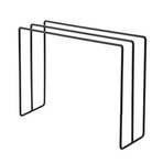 Kitchen Countertop Dishcloth Drying Rack Iron Dishcloth Towel Holder Free Standing Dish Rag Storage Hanger Black
