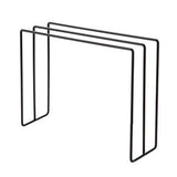 Kitchen Countertop Dishcloth Drying Rack Iron Dishcloth Towel Holder Free Standing Dish Rag Storage Hanger Black