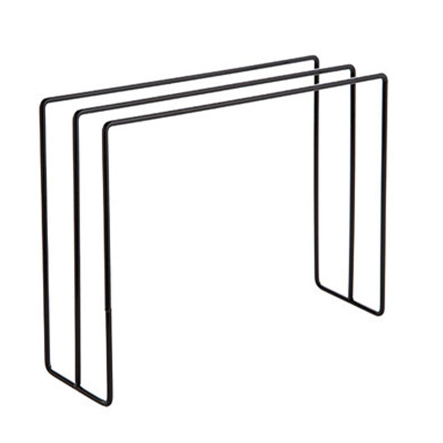 Kitchen Countertop Dishcloth Drying Rack Iron Dishcloth Towel Holder Free Standing Dish Rag Storage Hanger Black