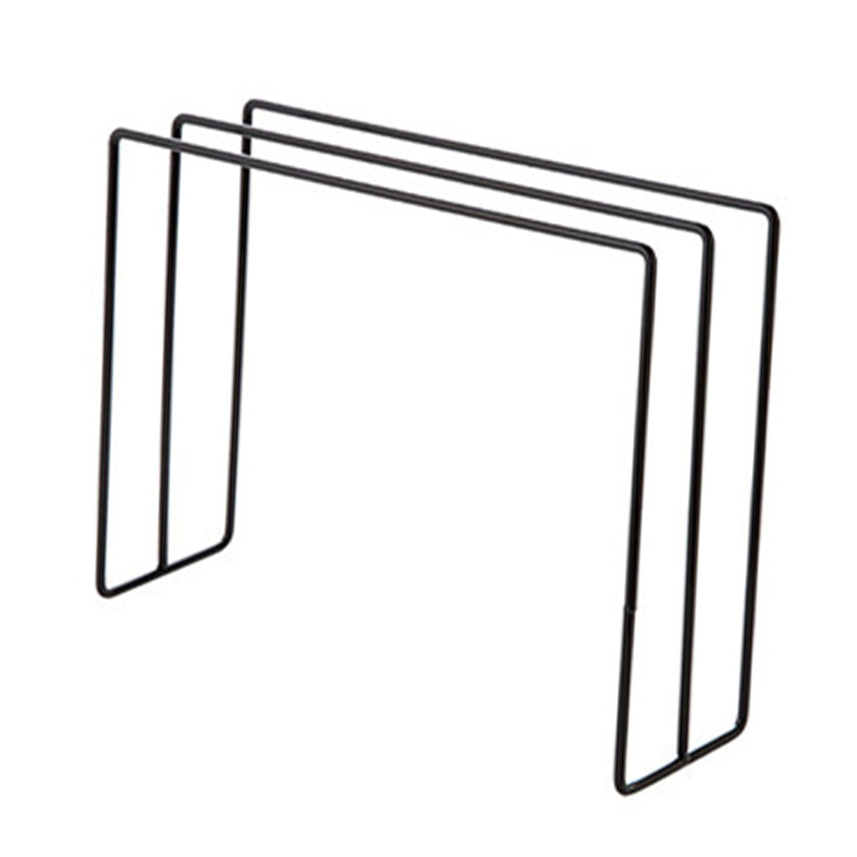 Kitchen Countertop Dishcloth Drying Rack Iron Dishcloth Towel Holder Free Standing Dish Rag Storage Hanger Black