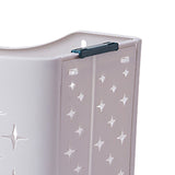 Collapsible Laundry Basket Portable Foldable Laundry Hamper Clothes Storage Organizer Basket for Home Hotel Sea Blue Single Basket