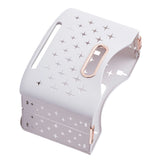 Collapsible Laundry Basket Portable Foldable Laundry Hamper Clothes Storage Organizer Basket for Home Hotel Rose Gold Single Basket - Top-Down View