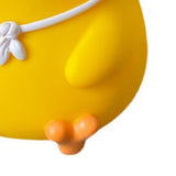 Kids Piggy Bank Cute Cartoon Money Coin Bank Anti Fall Vinyl Resin Money Bank for Boys Girls Yellow Duck - Close-Up Angle