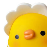 Kids Piggy Bank Cute Cartoon Money Coin Bank Anti Fall Vinyl Resin Money Bank for Boys Girls Yellow Duck
