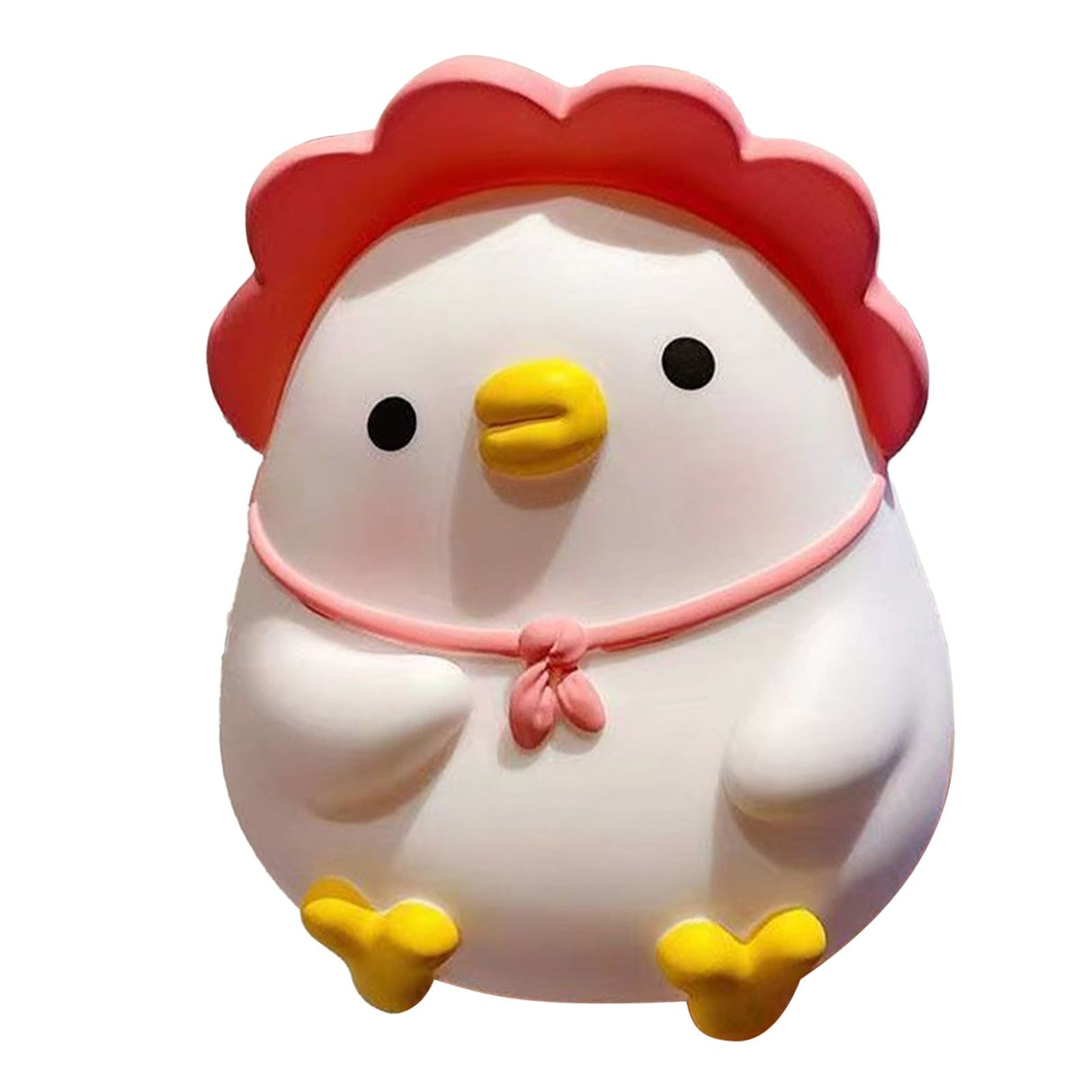 Kids Piggy Bank Cute Cartoon Money Coin Bank Anti Fall Vinyl Resin Money Bank for Boys Girls Pink Duck