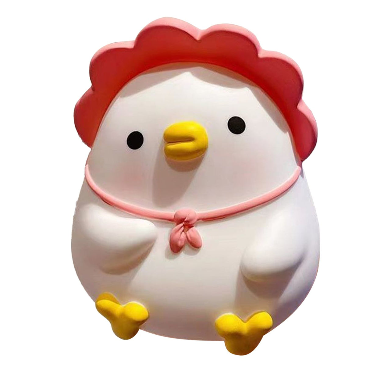 Kids Piggy Bank Cute Cartoon Money Coin Bank Anti Fall Vinyl Resin Money Bank for Boys Girls Pink Duck