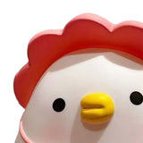 Kids Piggy Bank Cute Cartoon Money Coin Bank Anti Fall Vinyl Resin Money Bank for Boys Girls Pink Duck