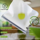 20PCS Reusable Ziplock Bags Translucent Scrub PEVA Food Storage Bags for Kitchen Fridge Organization - Extra Image