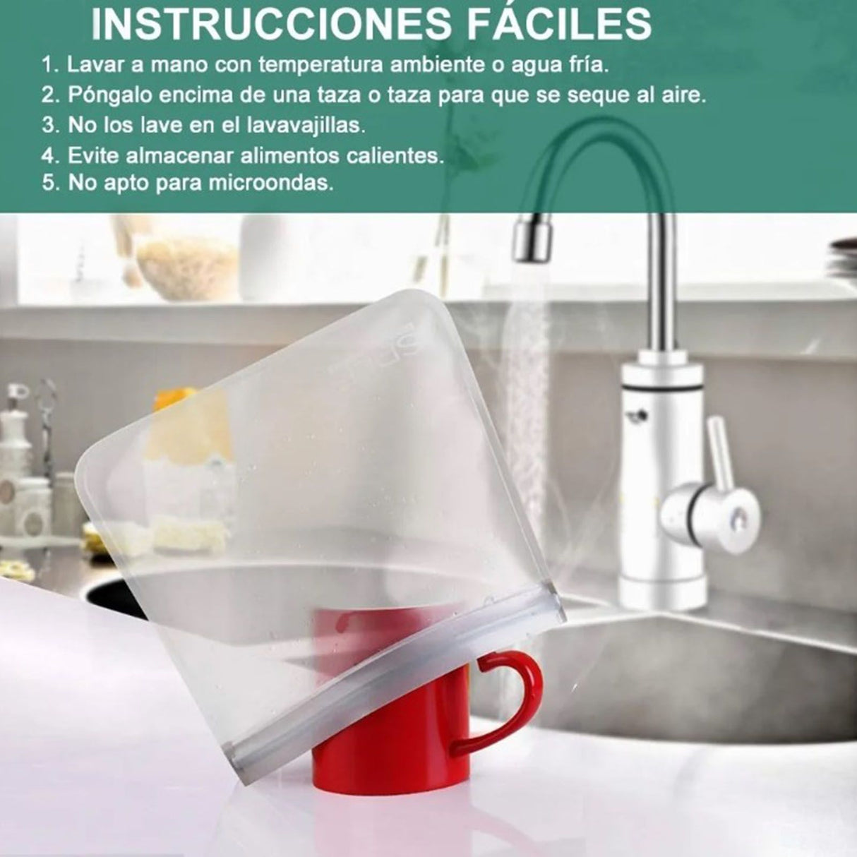 20PCS Reusable Ziplock Bags Translucent Scrub PEVA Food Storage Bags for Kitchen Fridge Organization