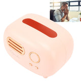 Retro Radio Shape Tissue Cover Box Vintage Radio Tissue Box for Bathroom Living Room Bedroom Nightstand Desk Table Pink - Extra Image