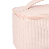 PU Open Lid Cake Shape Make Up Bag Cosmetic Storage Bag Soft Color Portable Makeup Bag Pink - Extra Image