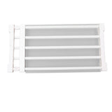 Closet Tension Shelf Expandable Nail Free Cabinet Divider Storage Rack for Wardrobe Cupboard 50‑80cm / 19.7‑31.5in Length