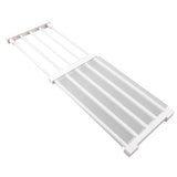 Closet Tension Shelf Expandable Nail Free Cabinet Divider Storage Rack for Wardrobe Cupboard 50‑80cm / 19.7‑31.5in Length